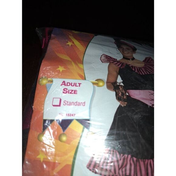 Rubies Adult Womens Standard Size One Size Sexy Saloon Girl Halloween Costume - Picture 5 of 6